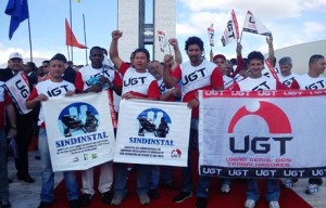 UGT faz manifestação em Brasília pelas 40 horas semanais. O Sindinstal estava lá 1